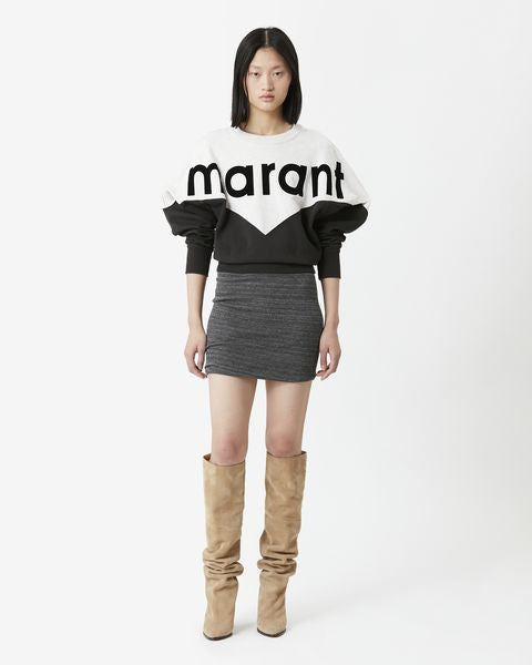 Houston sweatshirt Woman Black 4