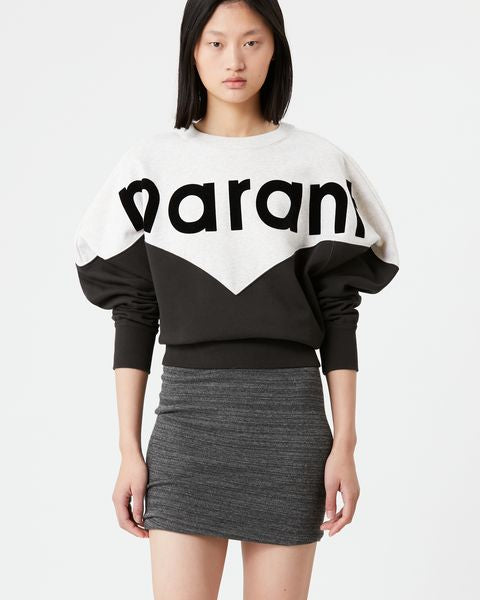 Houston sweatshirt Woman Black 5