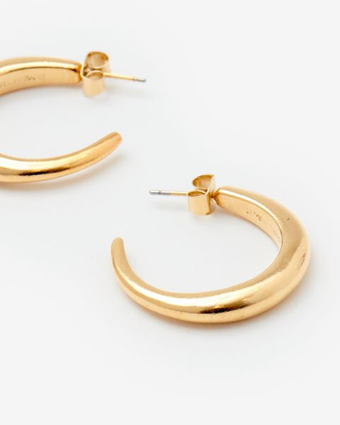 Ring earrings Woman Gold 1