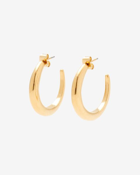 Ring earrings Woman Gold 2