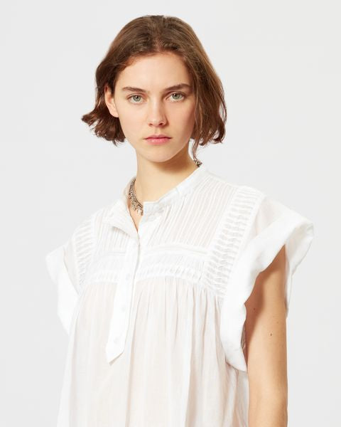 Haut leaza Woman Blanc 2