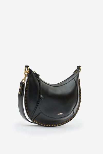 Naoko studded leather bag - Black - Woman - 11