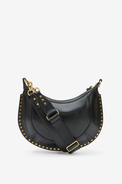 Naoko studded leather bag - Black - Woman - 7