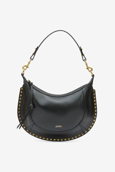 Naoko studded leather bag - Black - Woman - 5