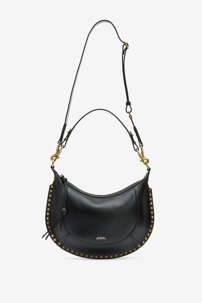 Naoko studded leather bag - Black - Woman - 13