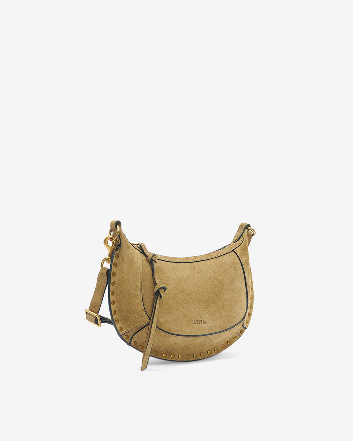 Oskan moon bag Woman Taupe-gold 3