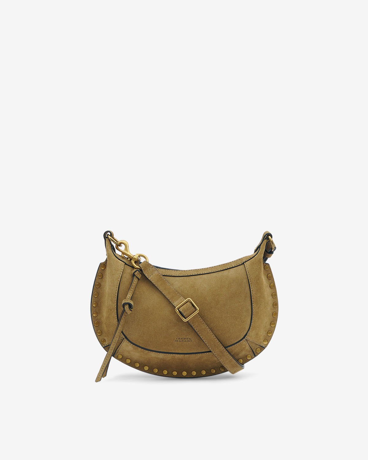 Oskan moon bag Woman Taupe-gold 1