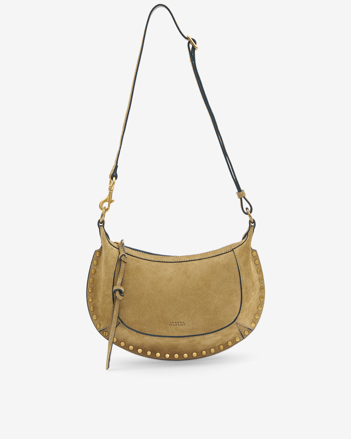 Oskan moon bag Woman Taupe-gold 4