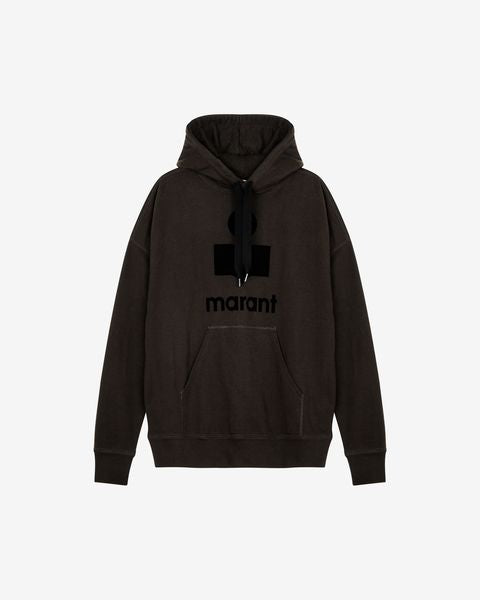 Sweatshirt miley Man Noir délavé 1