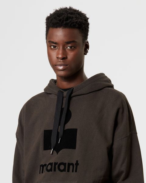 Sweatshirt miley Man Noir délavé 2