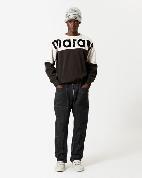 Sudadera marant howley Man Negro lavado 10