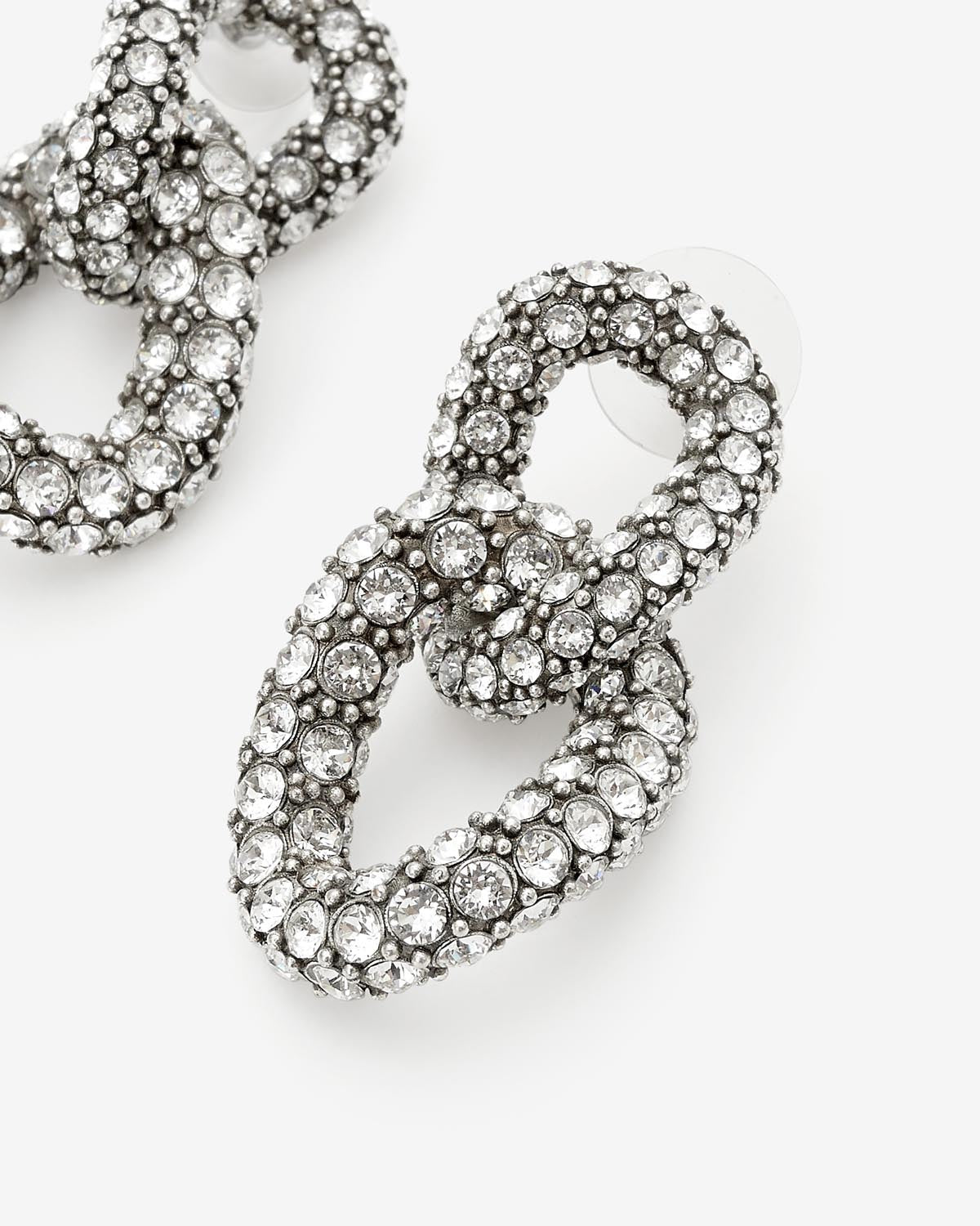 Ohrringe funky ring Woman Silber 3