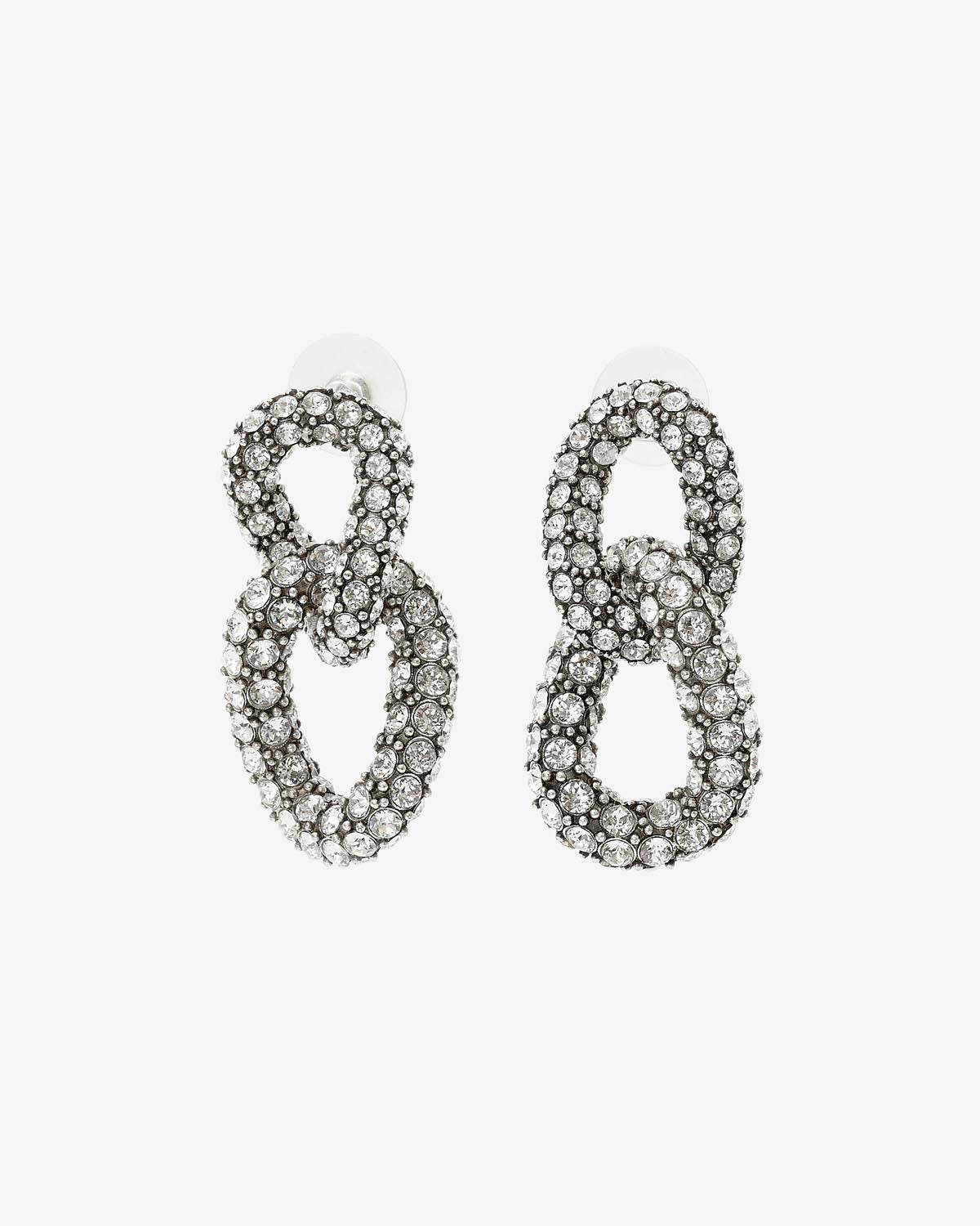 Ohrringe funky ring Woman Silber 1