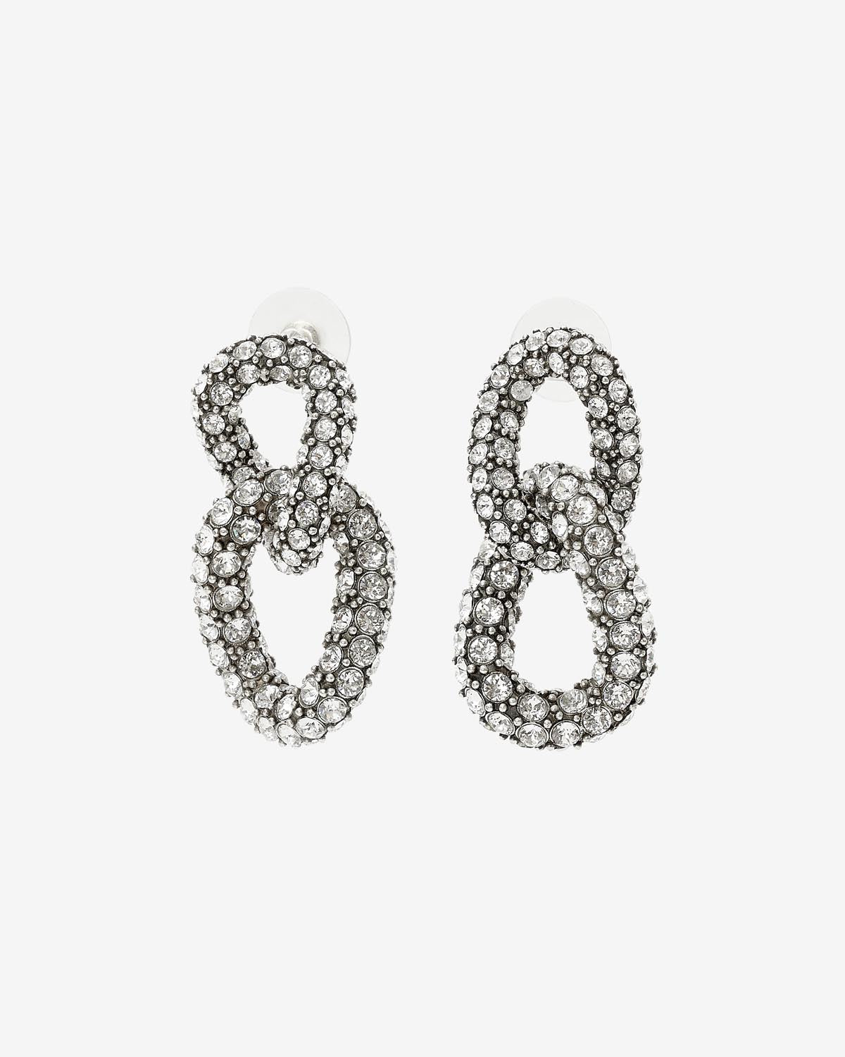 Ohrringe funky ring Woman Silber 5
