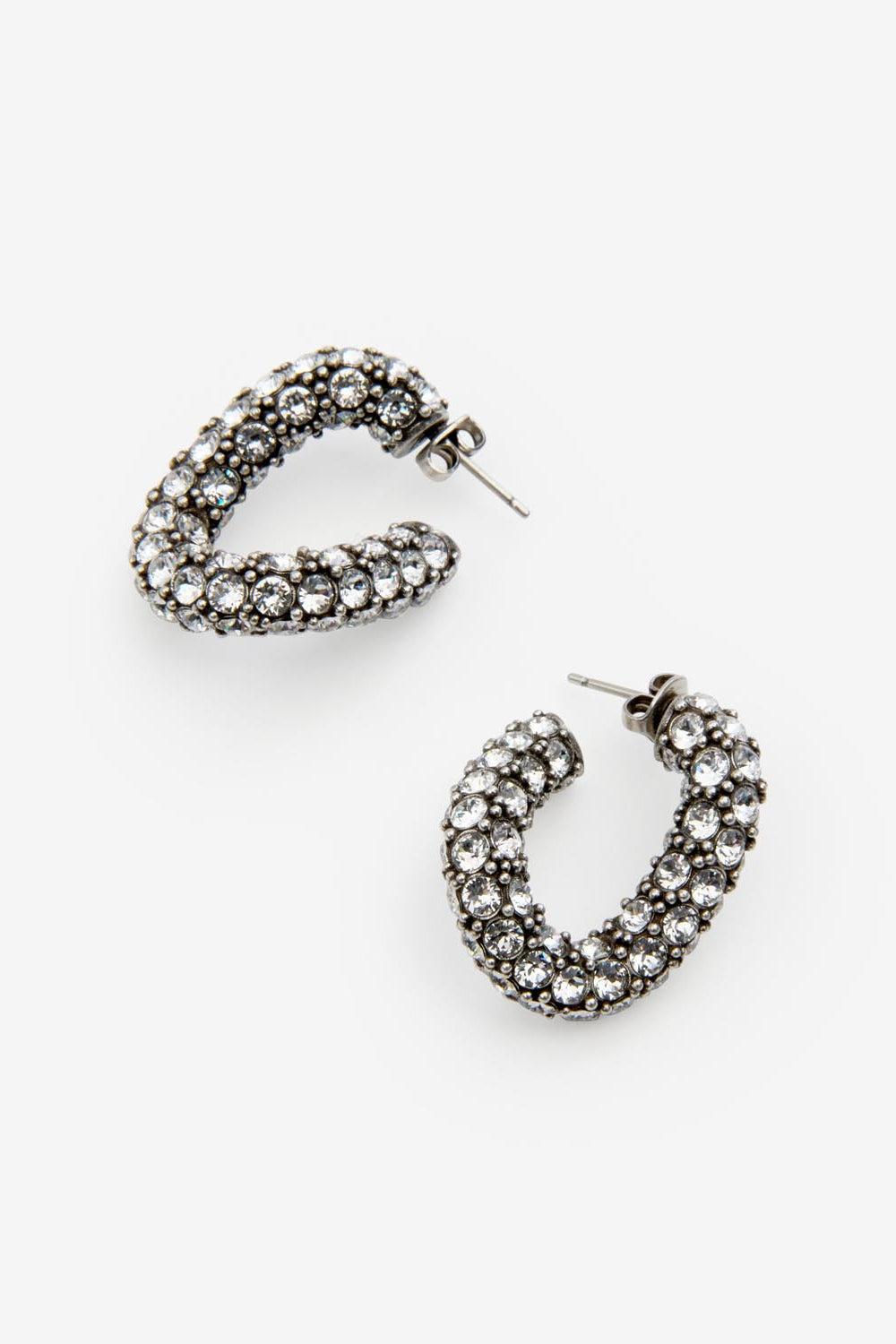 Funky ring earrings - Silver - Woman - 3