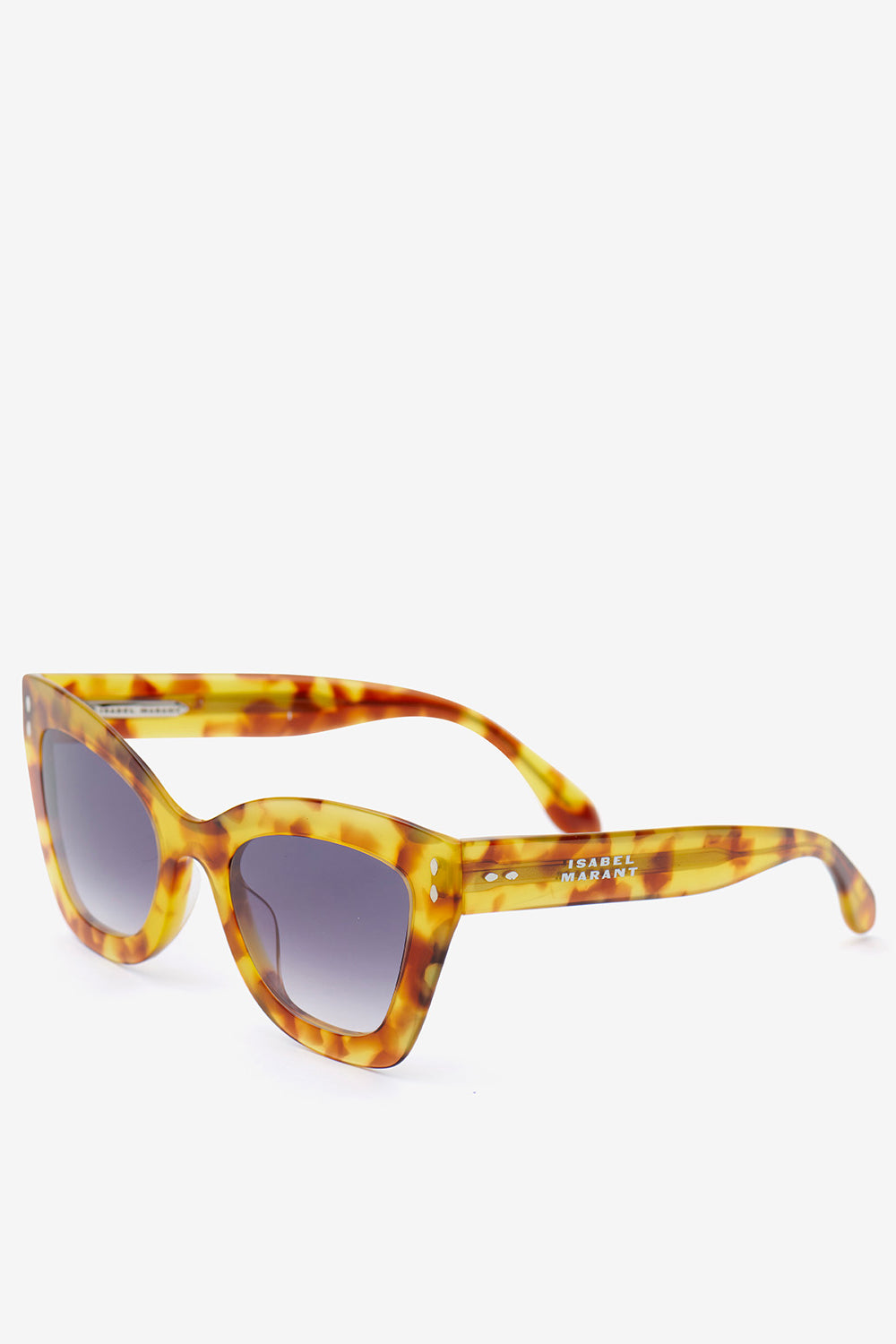Occhiali da sole a farfalla louny - Havana honey-dark gray - Woman - 2