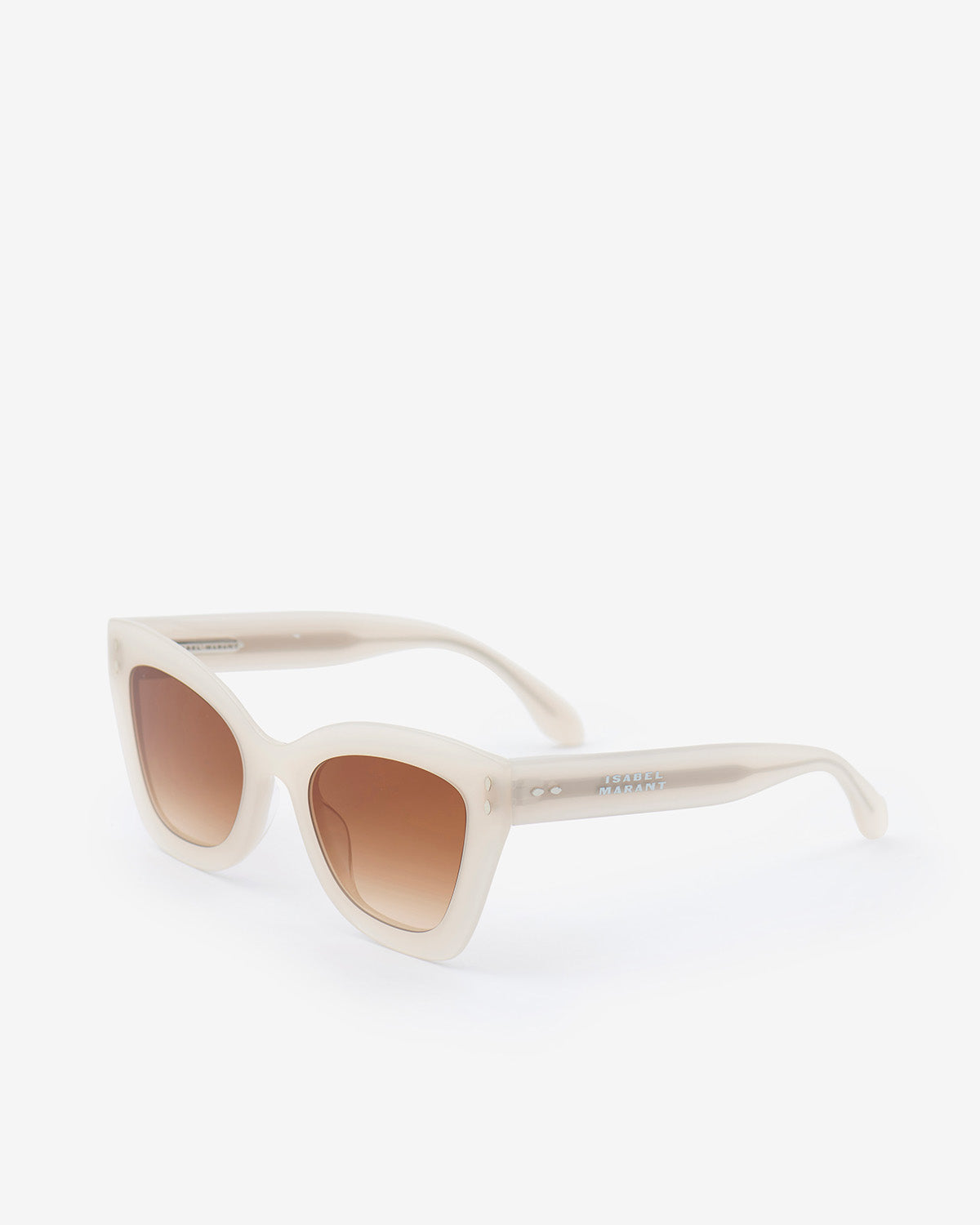 Louny occhiali da sole Woman Ivory-brown shaded 2