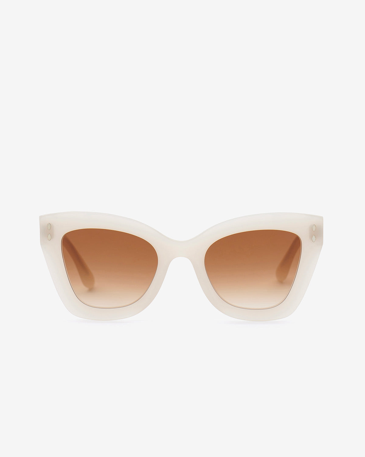 Louny occhiali da sole Woman Ivory-brown shaded 1