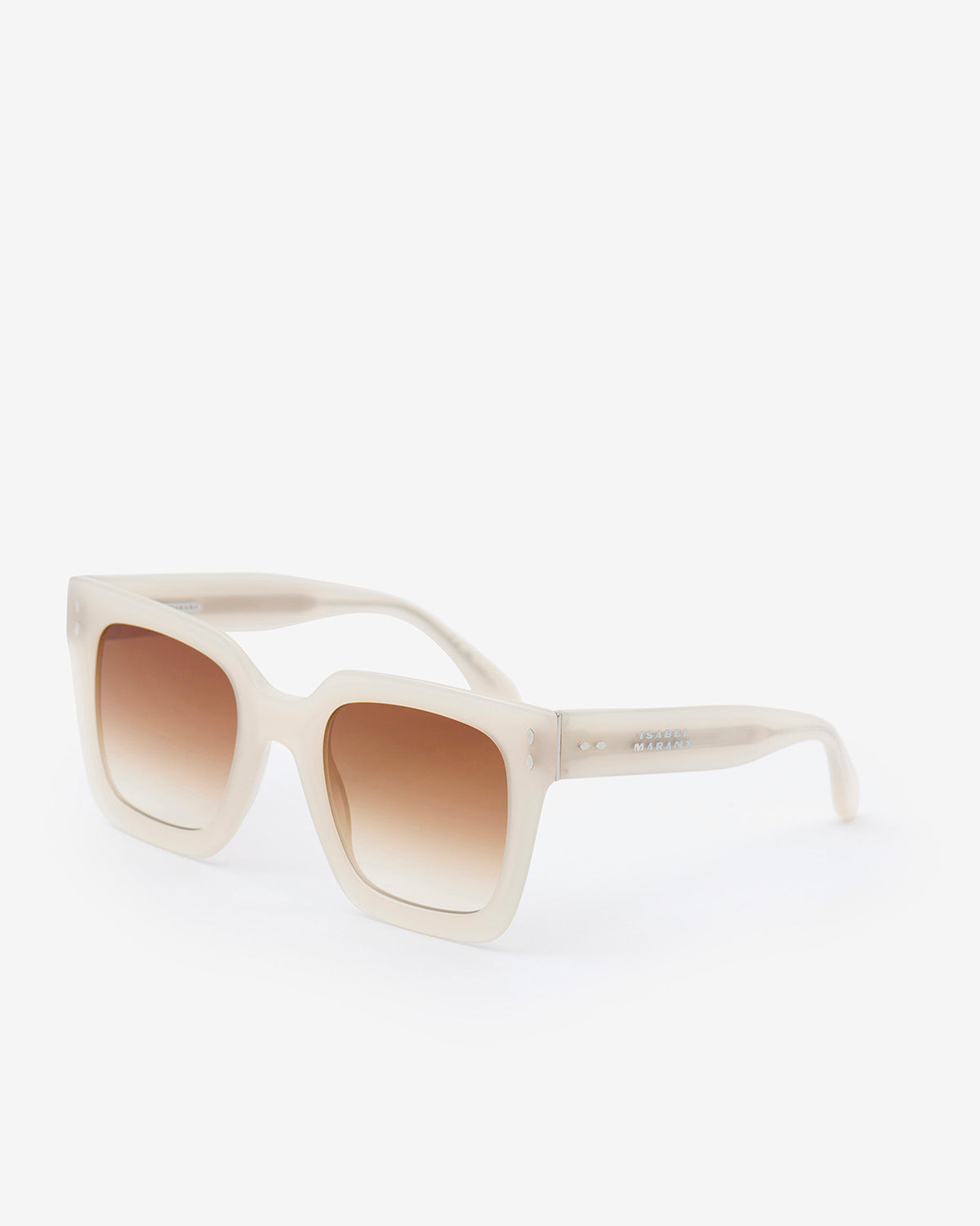 Lunettes de soleil ekly Woman Ivoire-marron 2