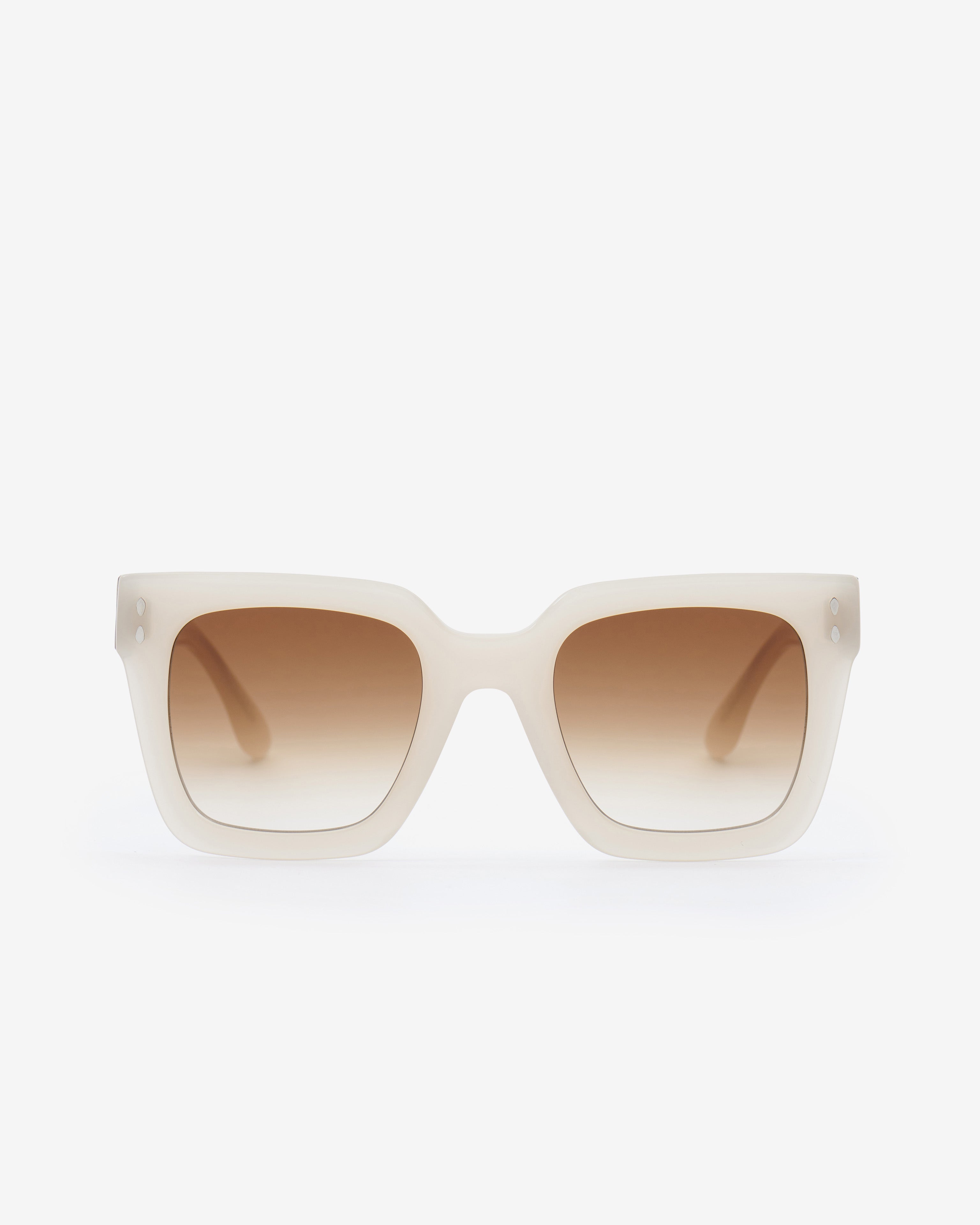 Lunettes de soleil ekly Woman Ivoire-marron 1