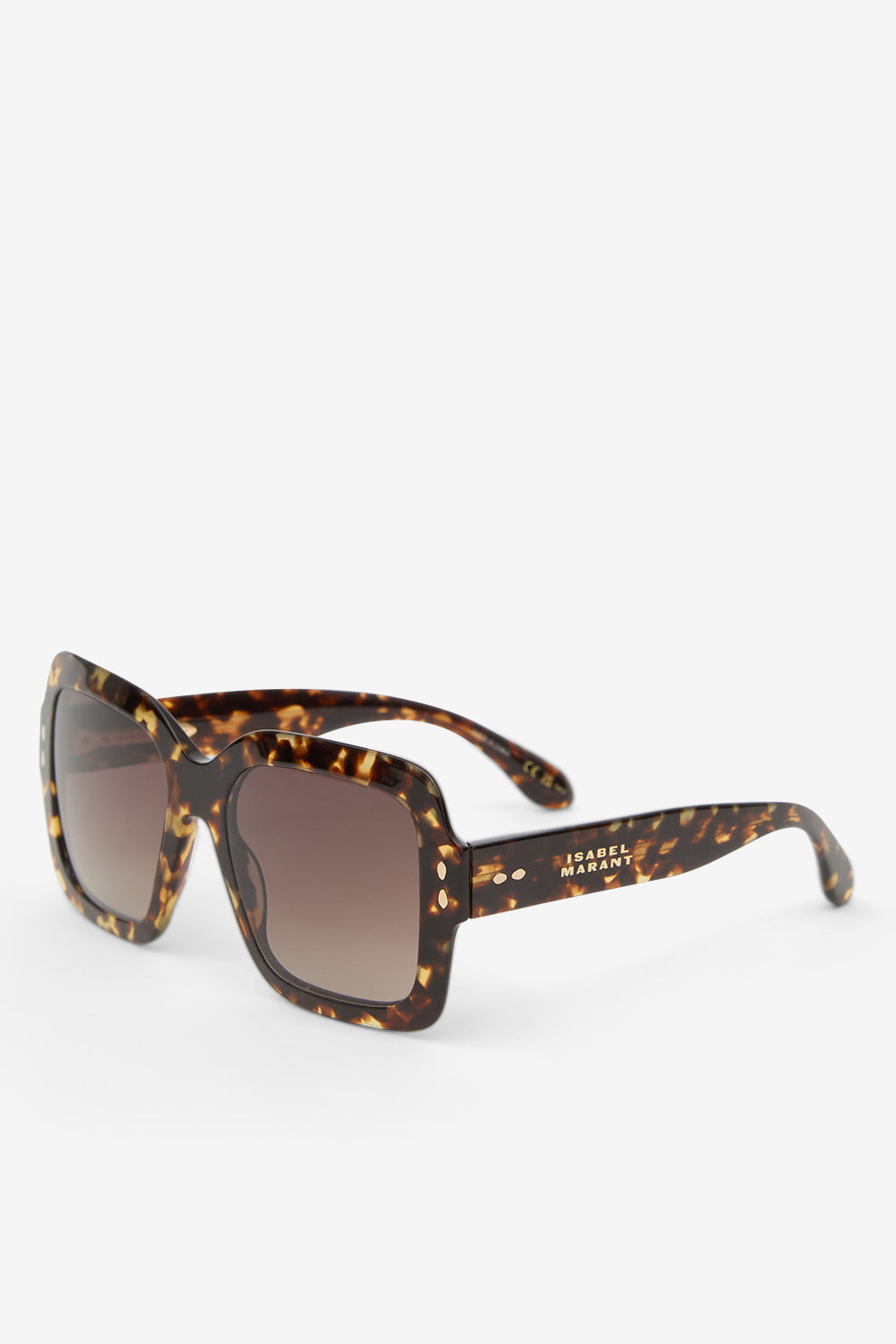 Lunettes de soleil carrées sundy - Havana-marron s - Woman - 2
