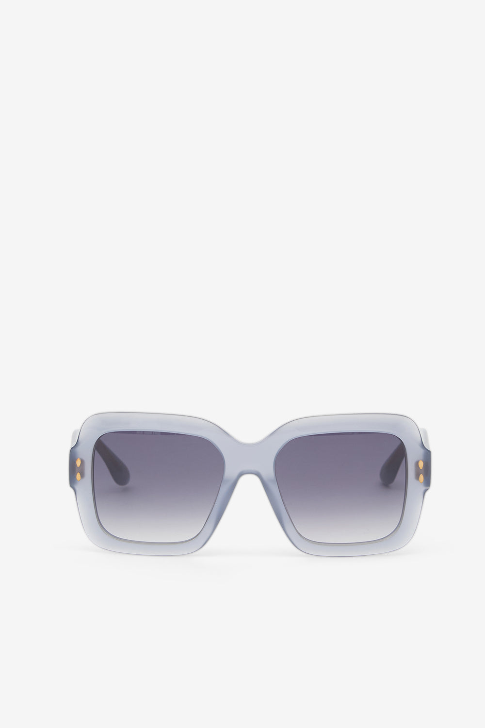 Lunettes de soleil carrées sundy - Grey-dark grey s - Woman - 1