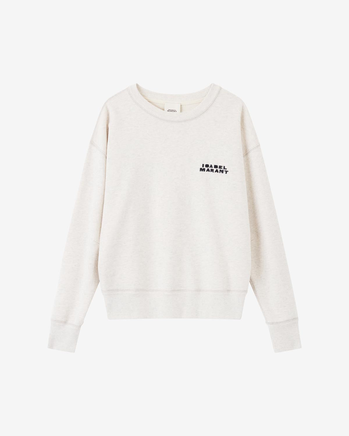 Shad sweatshirt Woman Ecru 1