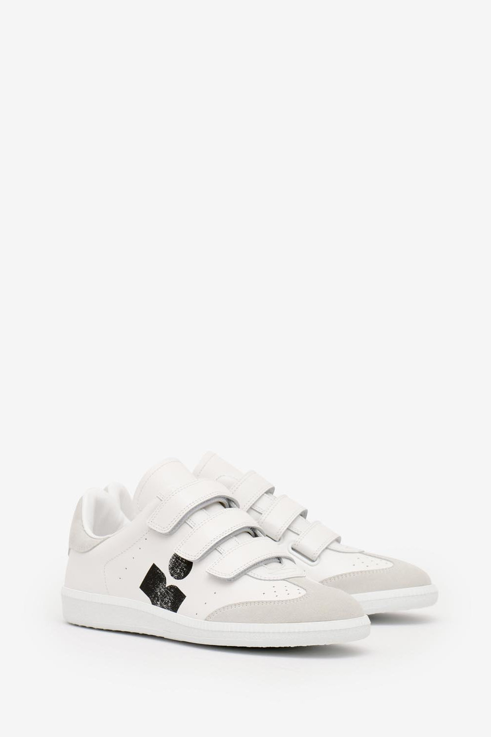 Beth low-top leather sneakers - Black - Woman - 3