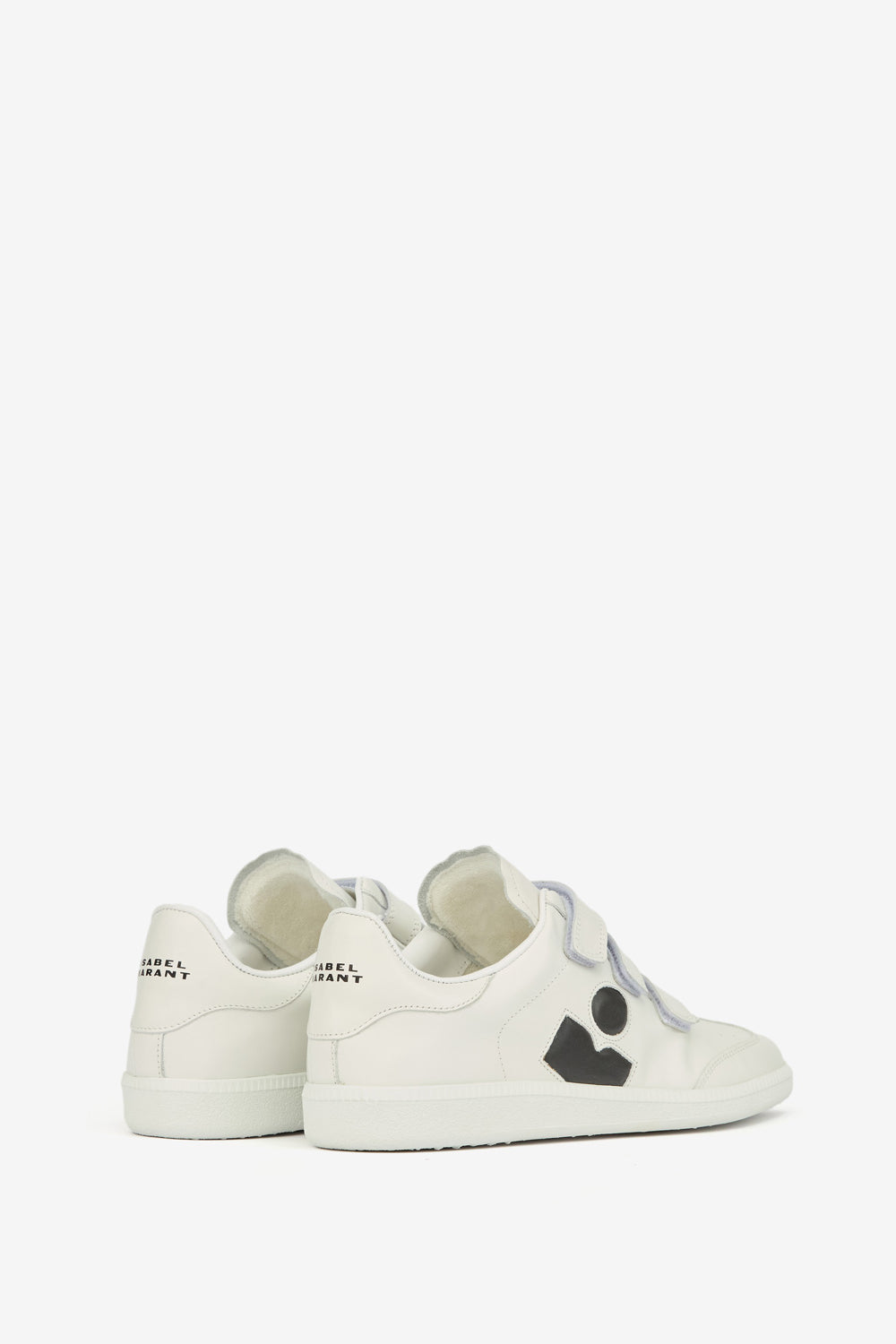 Beth low-top leather sneakers - Black-white - Woman - 2