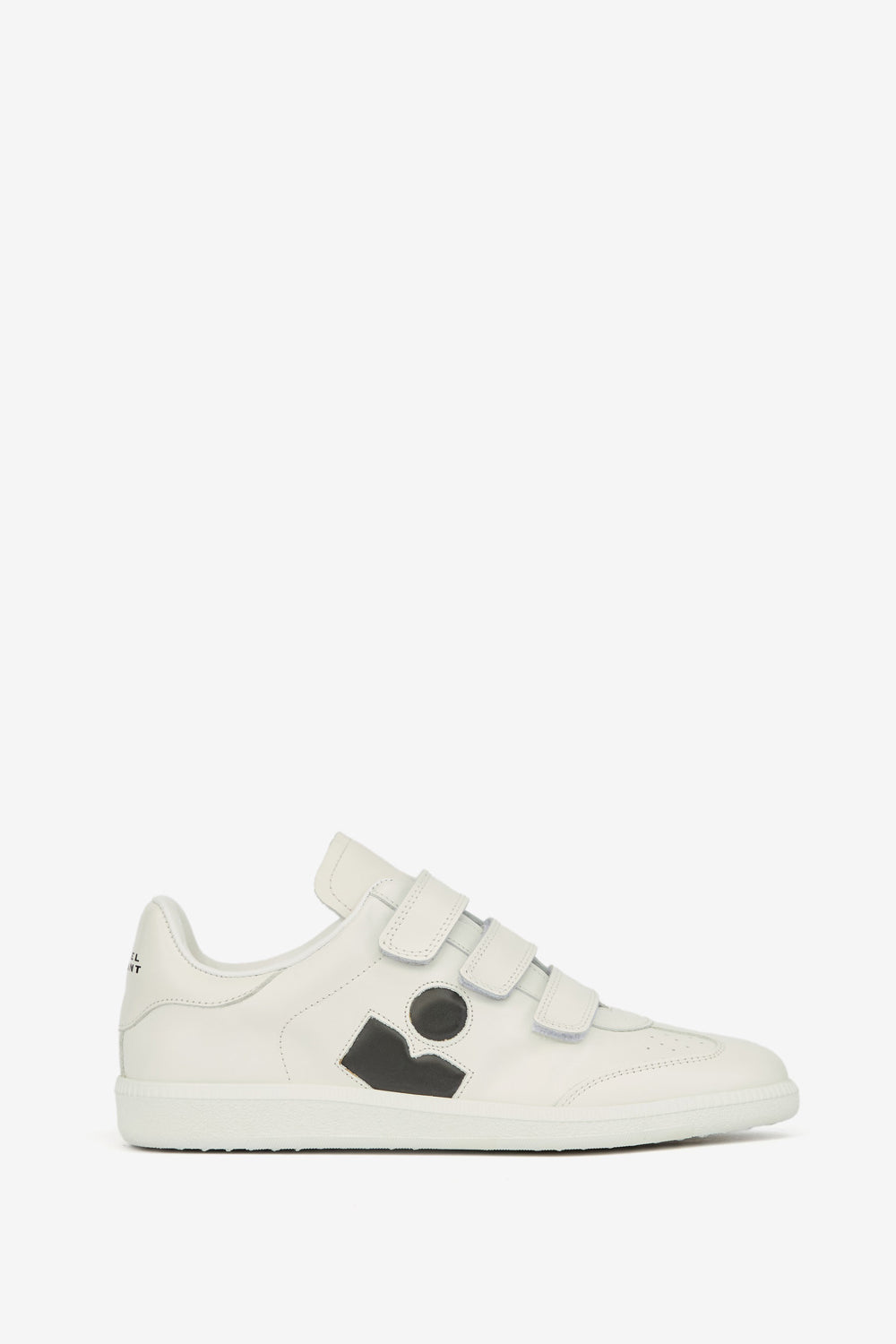 Beth low-top leather sneakers - Black-white - Woman - 1