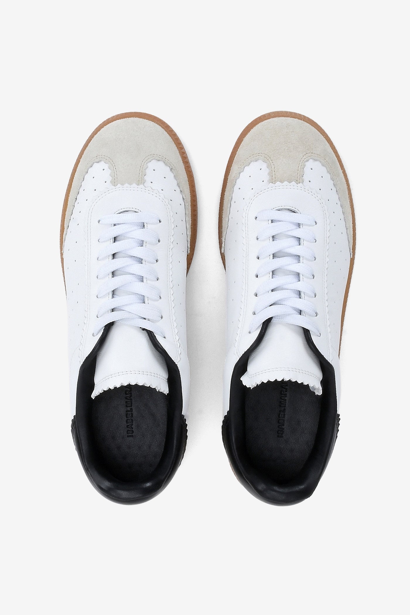 Baskets basses bryce en cuir - Blanc - Woman - 2