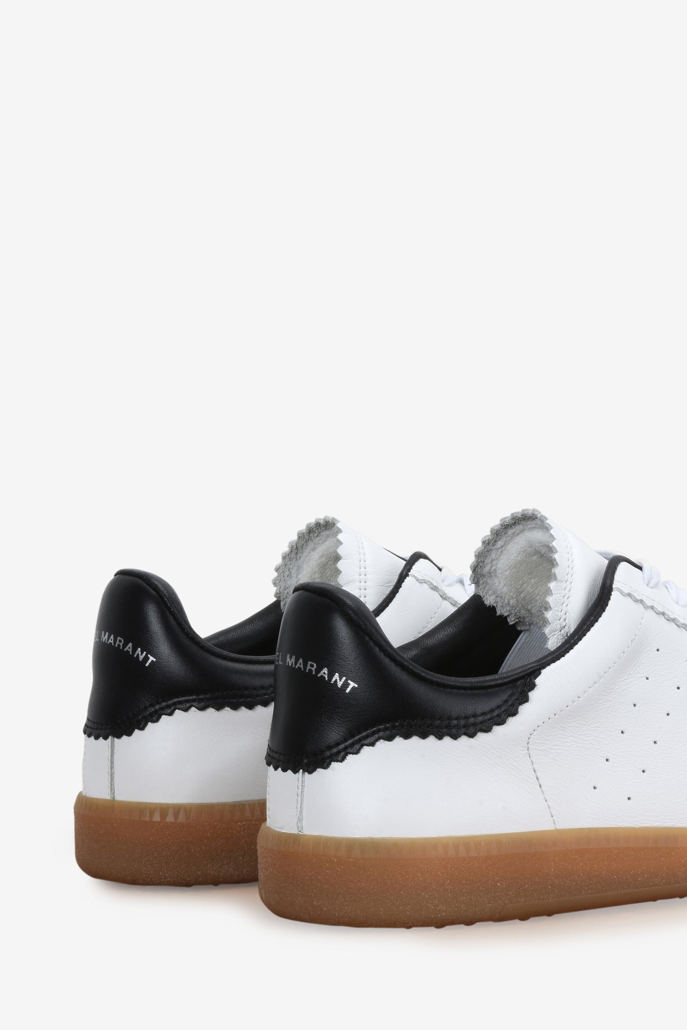 Baskets basses bryce en cuir - Blanc - Woman - 5
