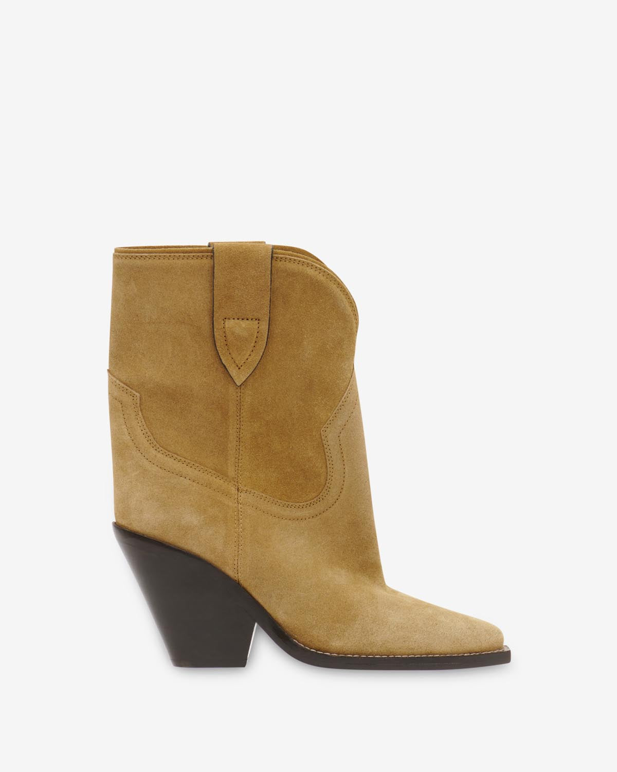 Botas bajas leyane Woman Taupe 1