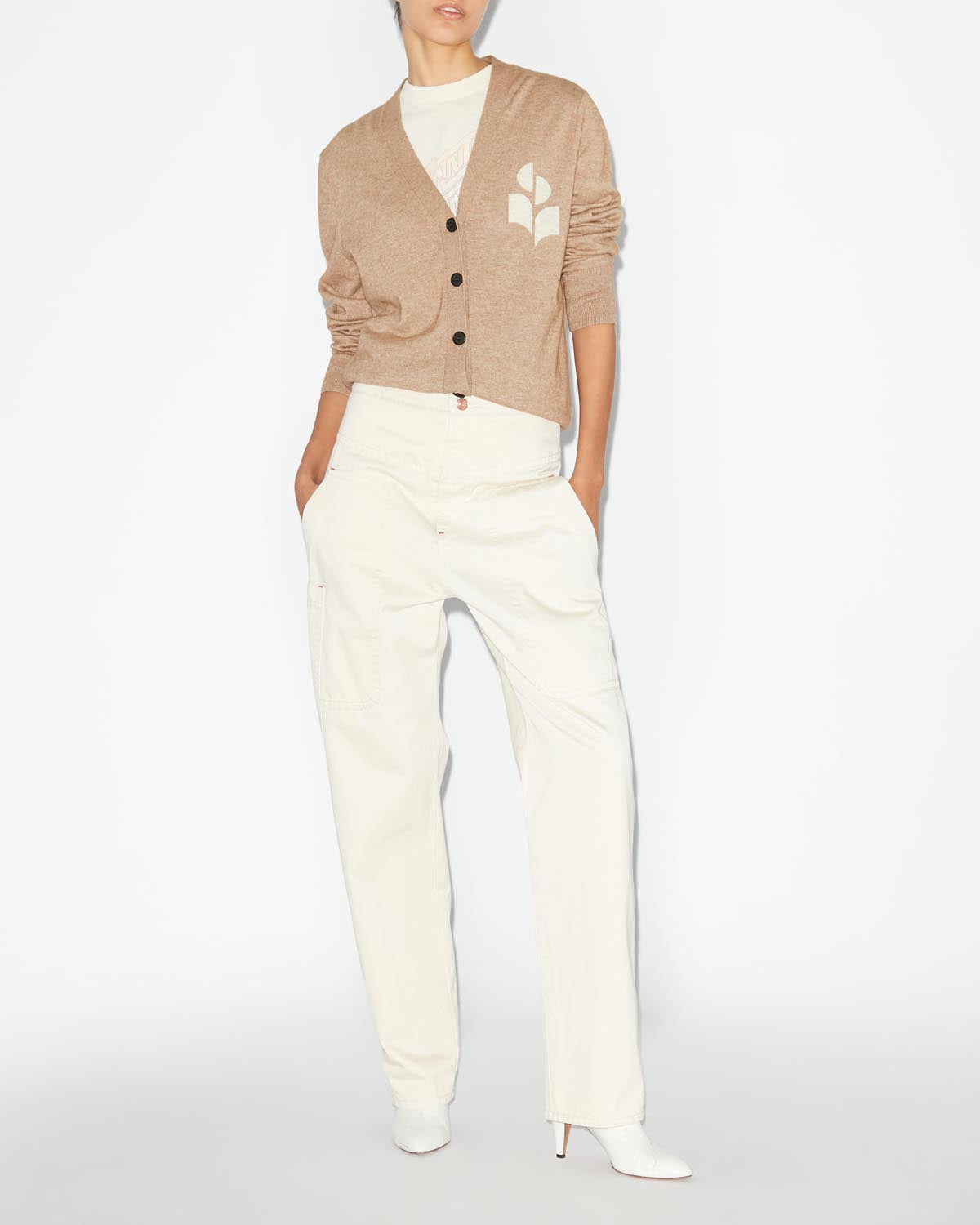 Karin 가디건 Woman Camel 3