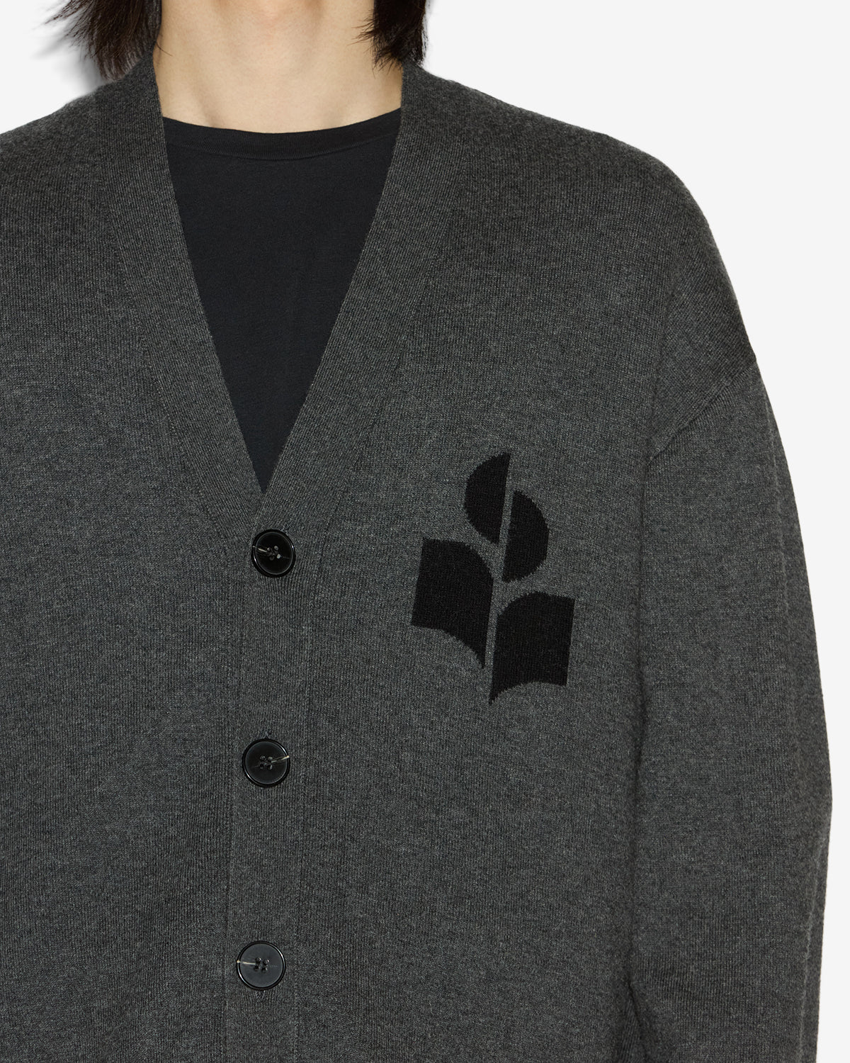 Curtis カーディガン Man Anthracite 2