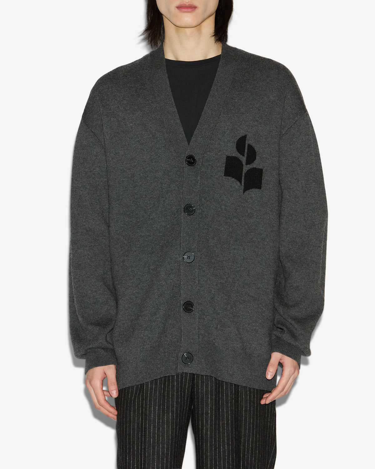 Curtis カーディガン Man Anthracite 5