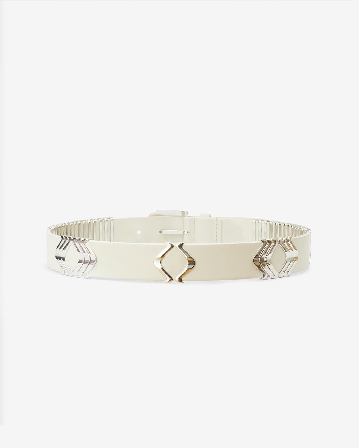 Tehora belt Woman Chalk-silver 2