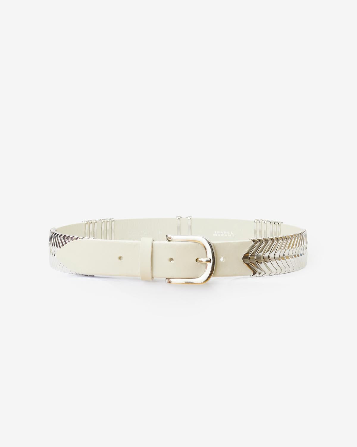 Tehora belt Woman Chalk-silver 1