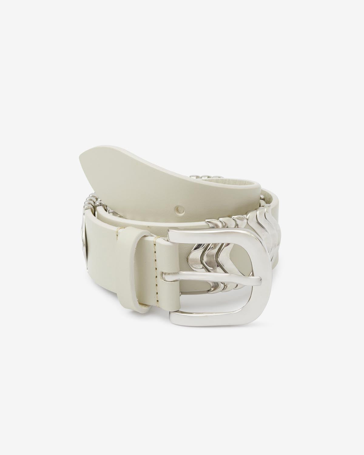 Tehora belt Woman Chalk-silver 4