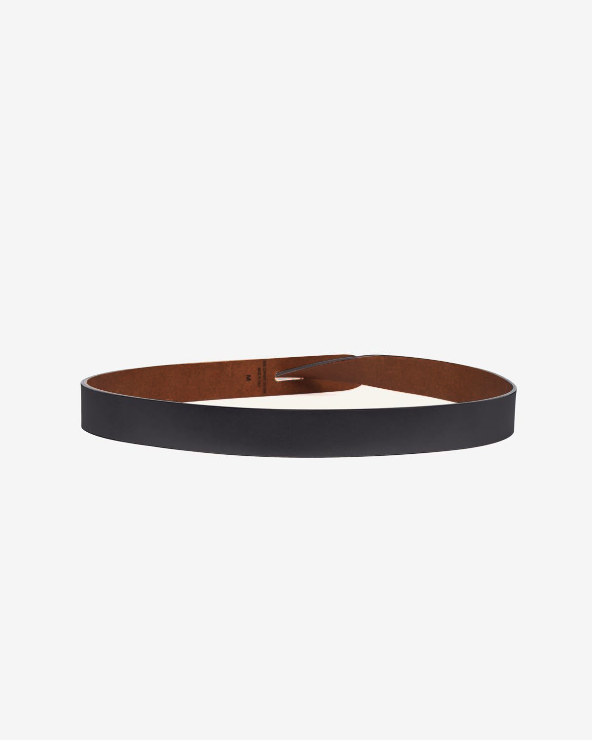 Lecce belt Woman Black and natural 3