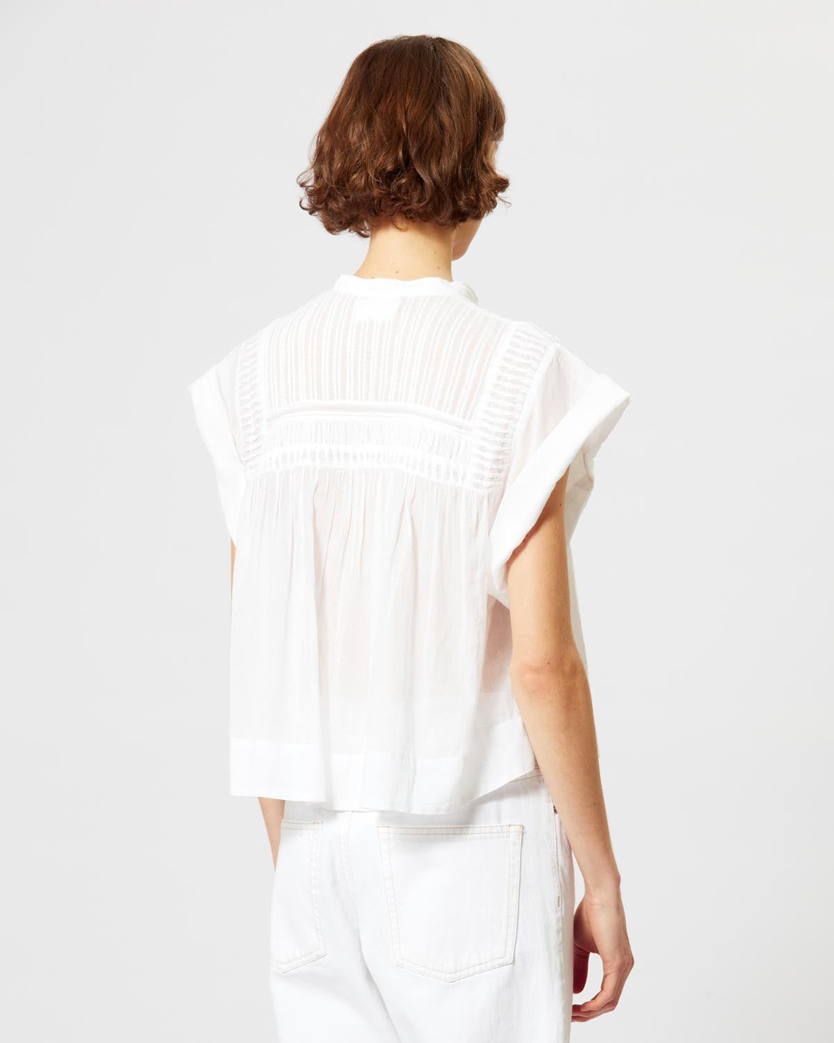 Haut leaza Woman Blanc 9