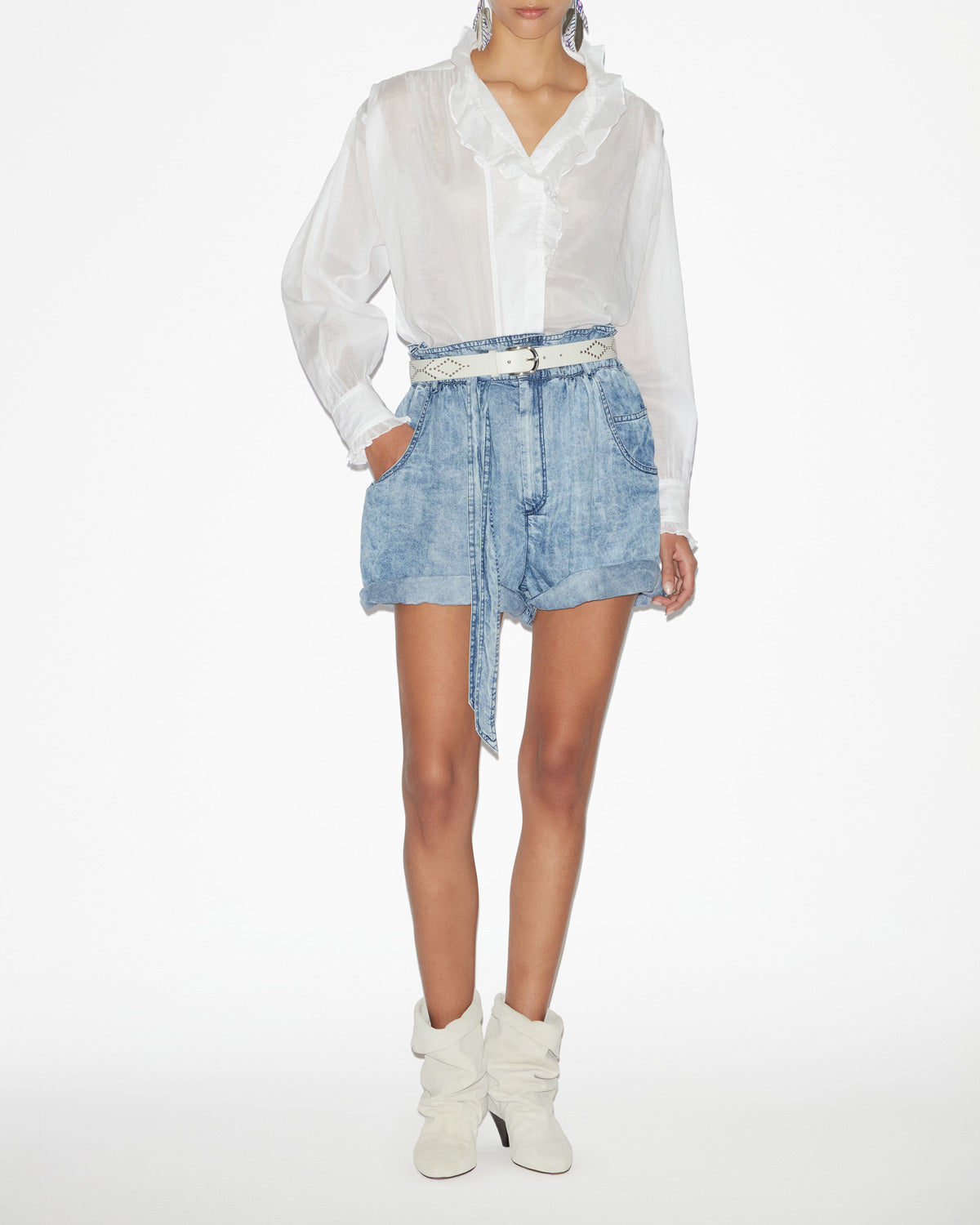 Pamiala blouse Woman White 4