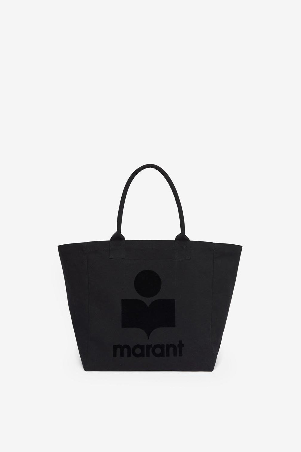 Yenky logo-embroidered tote bag in canvas - Black - Woman - 1
