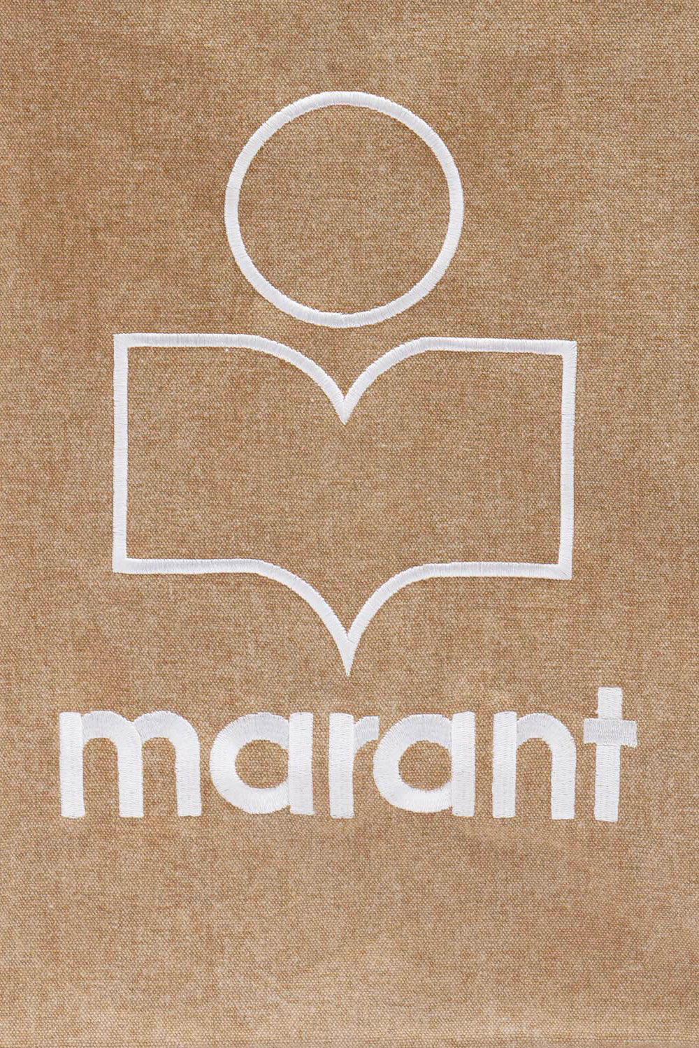 Yenky canvas tote bag with embroidered logo - Beige - Woman - 4