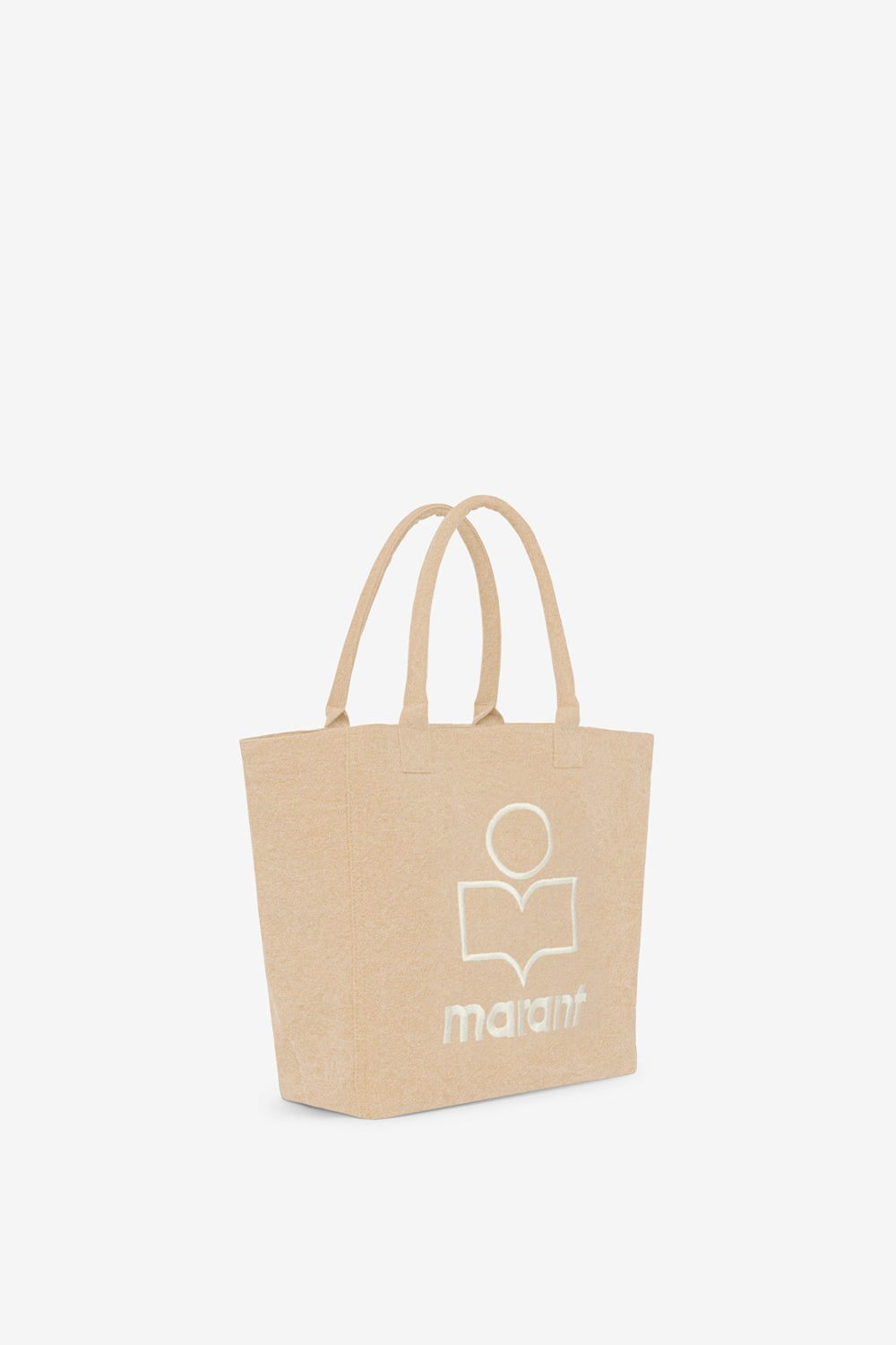 Small yenky faded cotton bag with logo - Beige - Woman - 4