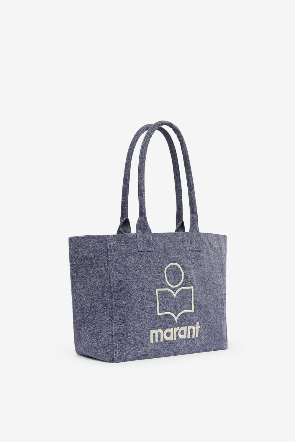 Yenky zipped cotton canvas tote bag - Faded purple - Woman - 5