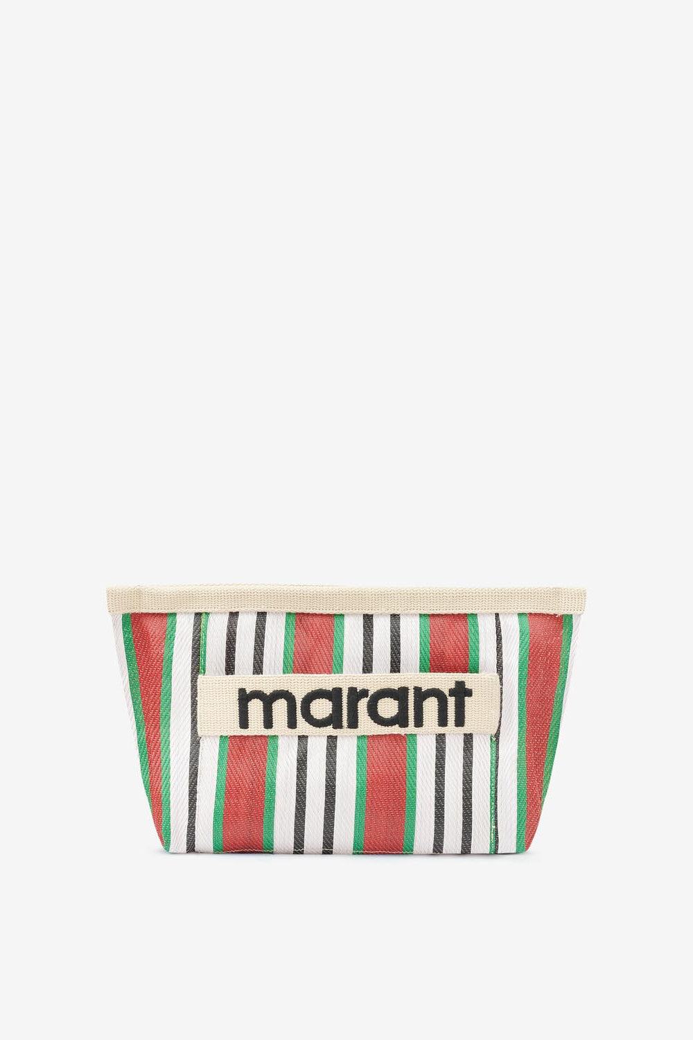 Pwoden striped pouch bag - Red - Woman - 1