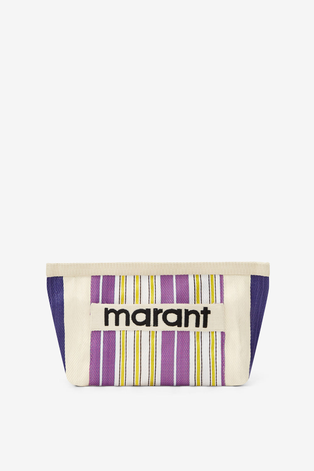 Powden striped nylon clutch bag - Multicolor - Woman - 1