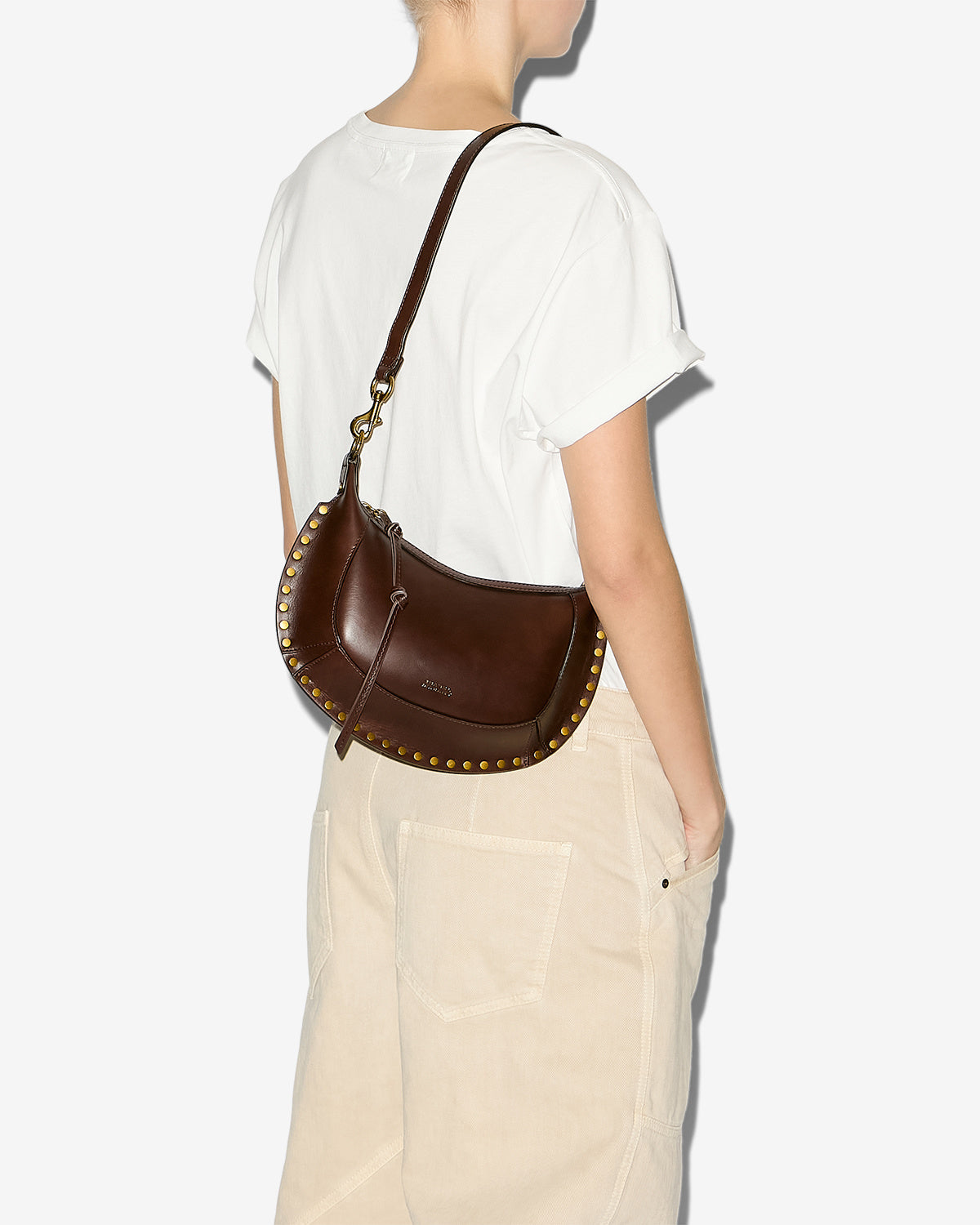 Oskan moon バッグ Woman Chocolate 3