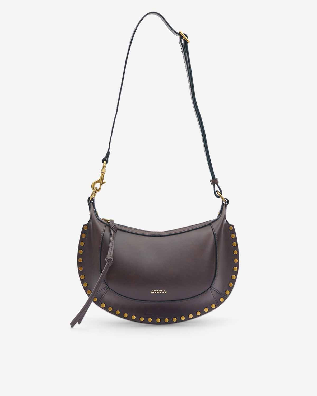 Oskan moon bag Woman Chocolate 5